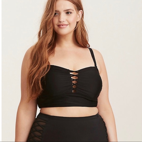 torrid Other - NWT Torrid Lattice Wireless Bikini Top